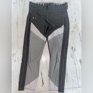 Under Armour Charcoal and Black Activewear ladies large